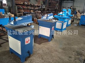 廠家供應 皮革加工設備 小型液壓搖臂裁斷機下料機